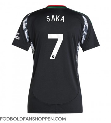 Arsenal Bukayo Saka #7 Udebanetrøje Dame 2024-25 Kortærmet